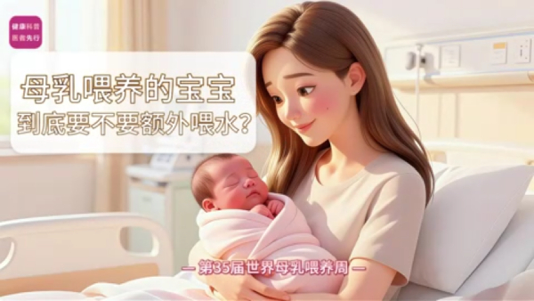 母乳喂养的宝宝到底要不要额外喂水？