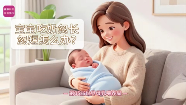 宝宝吃奶忽长忽短怎么办？
